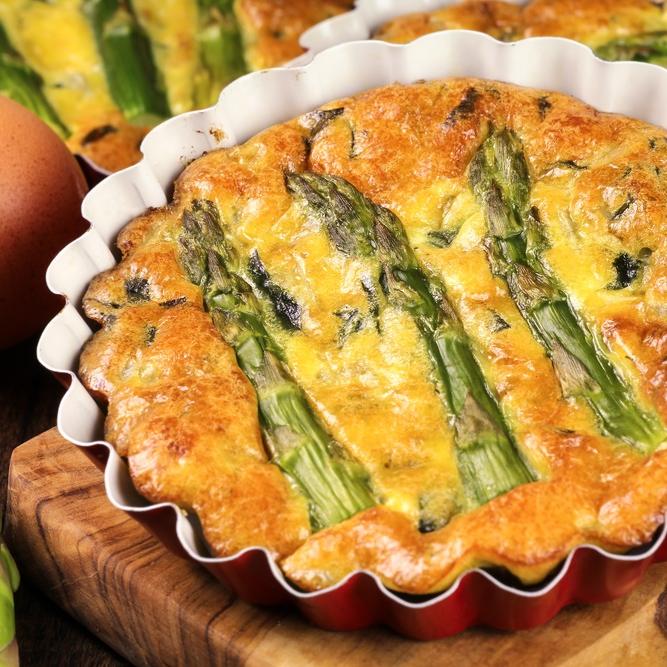 Asparagus and Brie Prittata Atkins Low Carb Diet