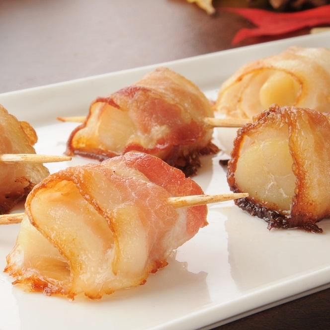 Scallops wrapped in Bacon Atkins Low Carb Diet