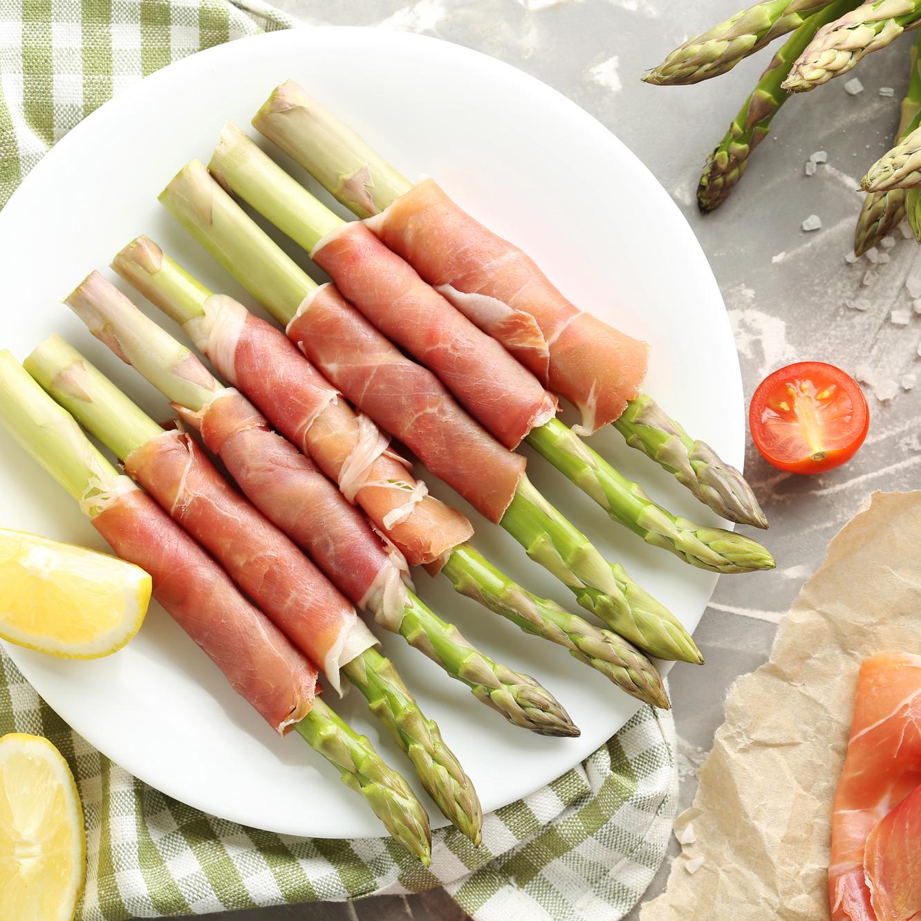 Asparagus and Proscuitto Atkins Low Carb Diet