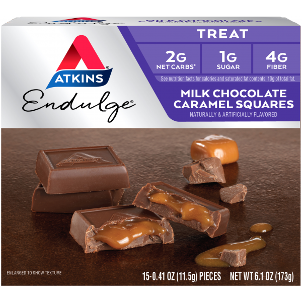 Milk Chocolate Caramel Squares