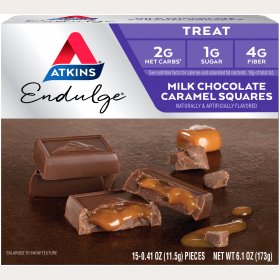 Milk Chocolate Caramel Squares