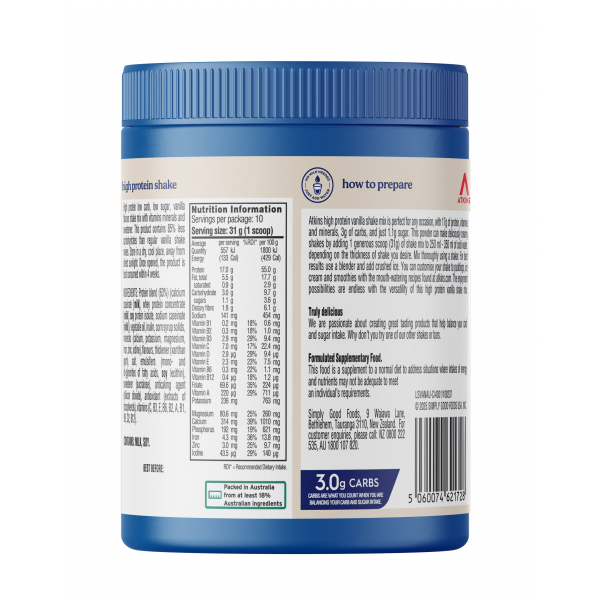 Vanilla Protein Shake Mix