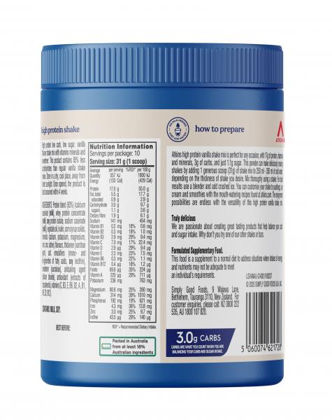 Vanilla Protein Shake Mix