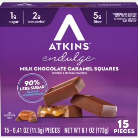 Milk Chocolate Caramel Squares