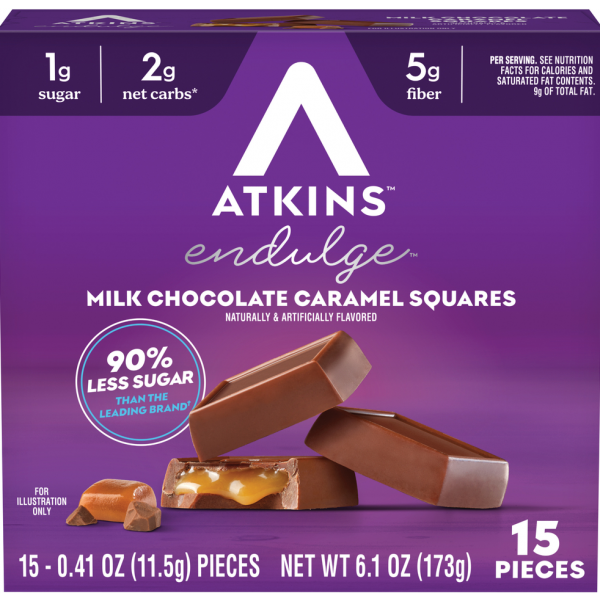 Milk Chocolate Caramel Squares