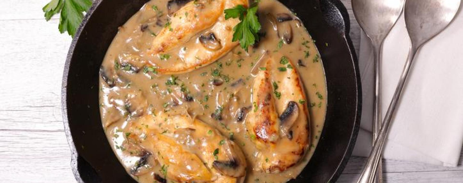 Chicken & Mushroom Casserole | Atkins Low Carb Diet