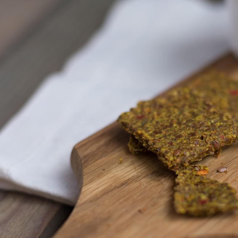 Flax Crackers Recipe | Atkins Low Carb Diet