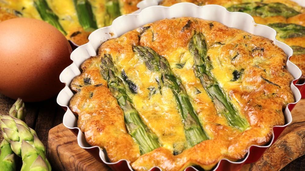 Asparagus and Brie Prittata | Atkins Low Carb Diet