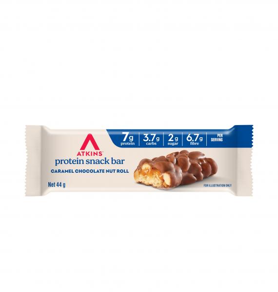 Caramel Chocolate Nut Roll