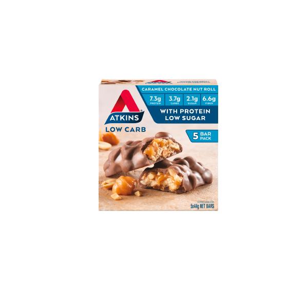 Caramel Chocolate Nut Roll Atkins Low Carb Expert