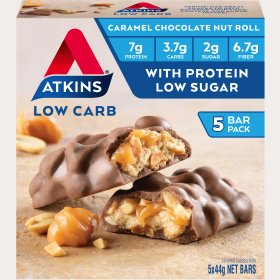 Caramel Chocolate Nut Roll