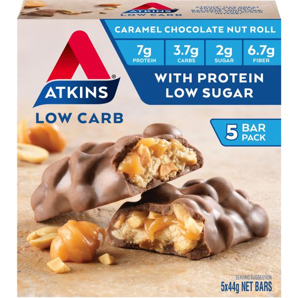 Caramel Chocolate Nut Roll