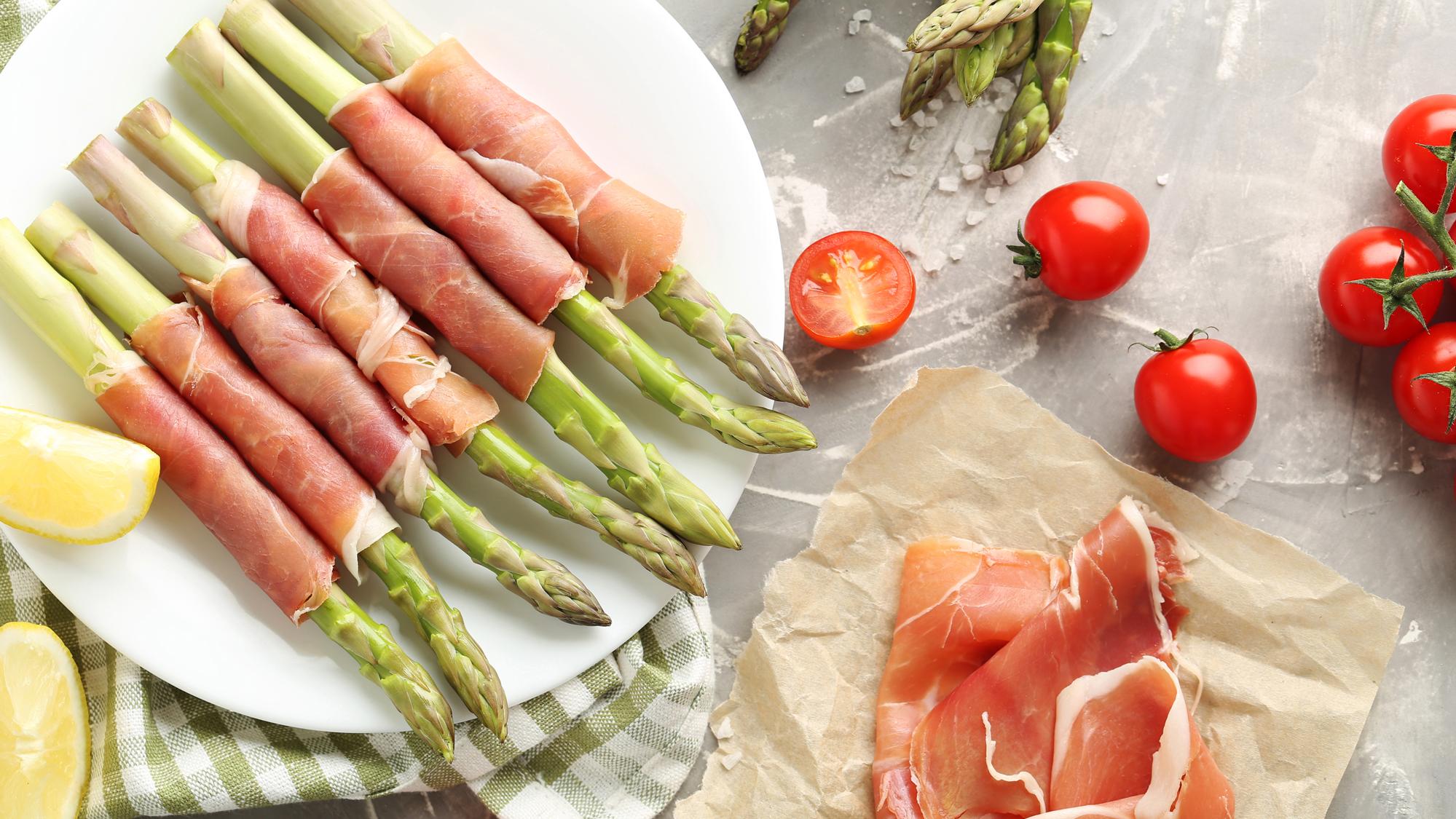 Asparagus and Proscuitto Atkins Low Carb Diet